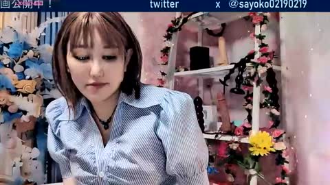 Snapshot of sayo_tanaka_japanese chatting on May 15, 2:29 am Sayo Tanaka online show from May 15, 2:29 am
