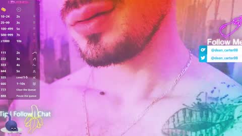 Dean Carter online show from April 12, 9:53 pm