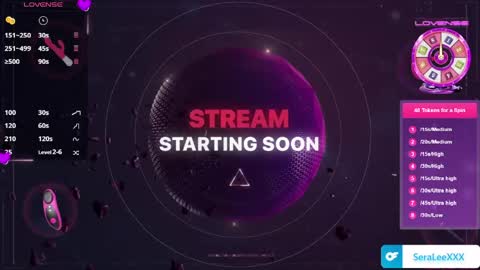 SeraLeeXXX online show from April 13, 5:40 pm