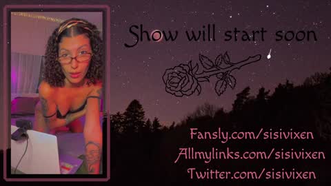 Snapshot of sisivixen chatting on January 3, 1:16 am s i e r r a online show from January 3, 1:16 am