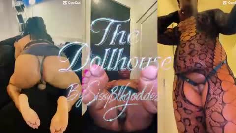 Snapshot of sissyblkgoddess858860 chatting on July 23, 5:16 am Sissyblkgoddess online show from July 23, 5:16 am