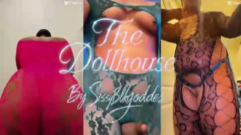 Snapshot of sissyblkgoddess858860 chatting on July 31, 3:17 am Sissyblkgoddess online show from July 31, 3:17 am