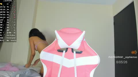 Snapshot of sophie_moo chatting on May 8, 2:00 pm Sophie online show from May 8, 2:00 pm