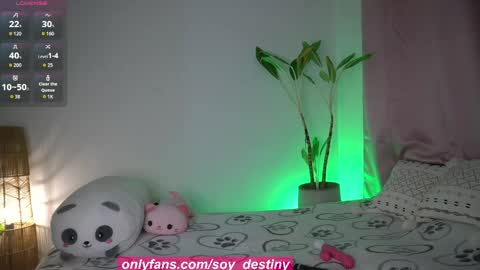   ig soy destiny1 online show from May 18, 1:45 am