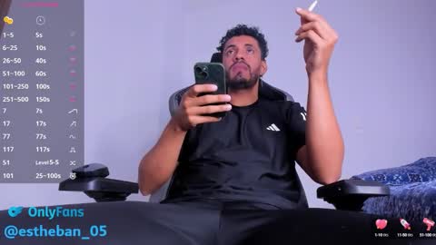 Snapshot of steven_smith05 chatting on September 27, 7:46 am Esteban online show from September 27, 7:46 am