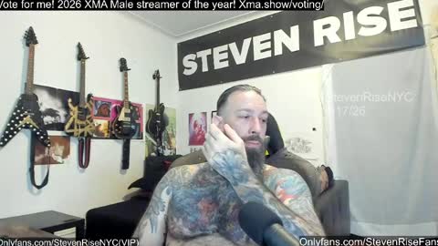 StevenRiseNYC online show from April 19, 11:53 am