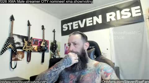 Snapshot of stevenrisenyc chatting on April 25, 1:41 pm StevenRiseNYC online show from April 25, 1:41 pm