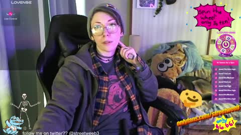 Snapshot of streetweeb chatting on January 16, 6:14 am Lucca online show from January 16, 6:14 am