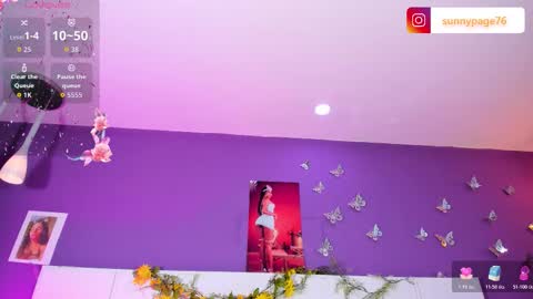 Snapshot of sunnypage chatting on November 13, 12:26 pm online show from November 13, 12:26 pm