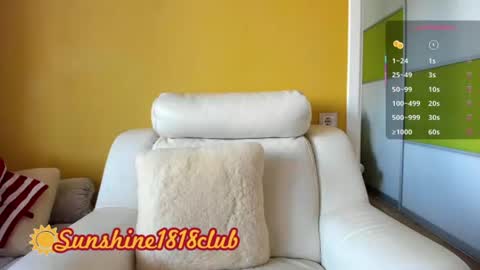 Snapshot of sunshine1818club chatting on June 30, 5:52 am Angela Sunshine1818club online show from June 30, 5:52 am
