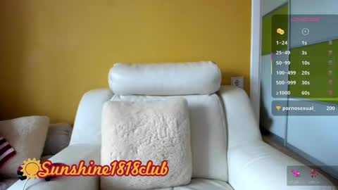 Snapshot of sunshine1818club chatting on July 7, 6:47 am Angela Sunshine1818club online show from July 7, 6:47 am