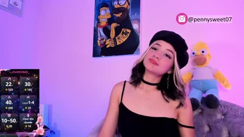 Snapshot of sweet_penny_ chatting on January 23, 1:19 am Penny  online show from January 23, 1:19 am