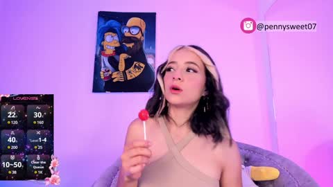 Snapshot of sweet_penny_ chatting on February 8, 4:36 am Penny  online show from February 8, 4:36 am