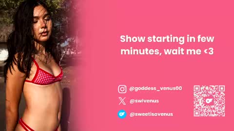 Snapshot of sweetlittlevenus chatting on July 4, 2:01 pm Venus online show from July 4, 2:01 pm