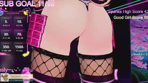 Snapshot of tadakonyanko chatting on May 4, 1:23 am Tadako Nyanko online show from May 4, 1:23 am
