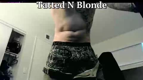 tattednblonde online show from March 4, 2:56 pm