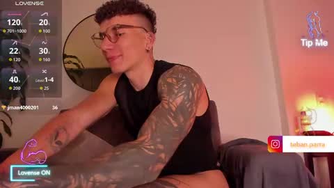 Snapshot of teban_fuckboy chatting on July 26, 1:47 am Esteban online show from July 26, 1:47 am