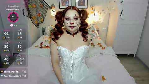 Teresa online show from October 31, 5:36 pm