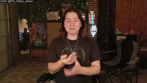 Snapshot of the_happy_space chatting on July 27, 2:07 am MATERNITY LEAVE online show from July 27, 2:07 am