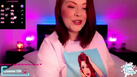 Snapshot of thecrystalcream chatting on February 11, 6:35 pm thecrystalcream online show from February 11, 6:35 pm