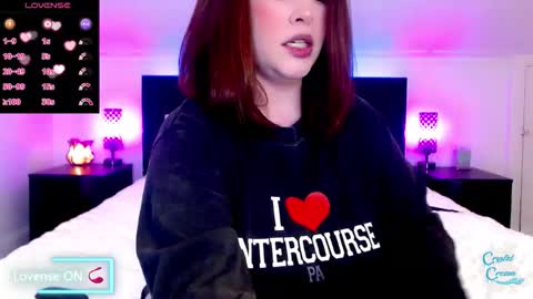 Snapshot of thecrystalcream chatting on March 4, 6:58 pm thecrystalcream online show from March 4, 6:58 pm