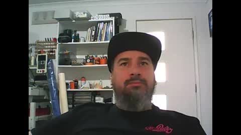 Snapshot of theozbeardguy chatting on January 14, 1:44 am aussiebeard online show from January 14, 1:44 am