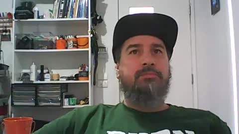 Snapshot of theozbeardguy chatting on July 25, 3:37 am aussiebeard online show from July 25, 3:37 am