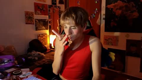 Snapshot of theprince_red chatting on April 6, 9:27 pm Matt independent model online show from April 6, 9:27 pm