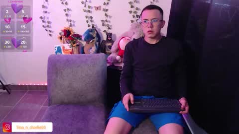 Tina N Charlie online show from February 22, 4:05 pm