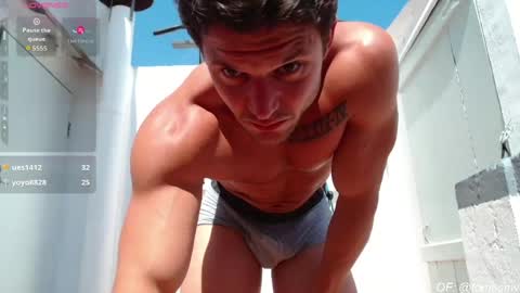 Snapshot of tomasmv chatting on April 20, 10:18 am ONLYFANS50 OFF TODAY online show from April 20, 10:18 am