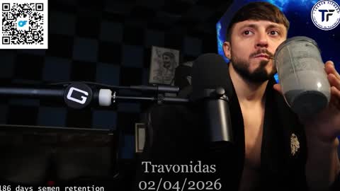 Snapshot of travonidas chatting on February 4, 7:20 pm Greek God online show from February 4, 7:20 pm