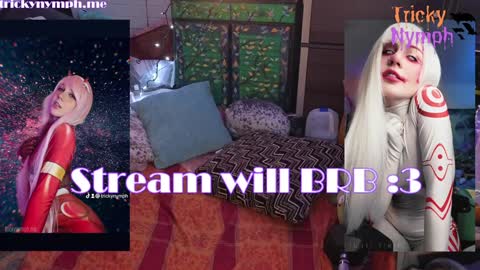 Snapshot of tricky_nymph chatting on December 21, 11:02 pm Cassie online show from December 21, 11:02 pm