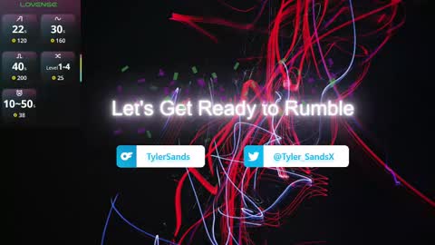 Tyler Sands online show from November 9, 1:20 pm