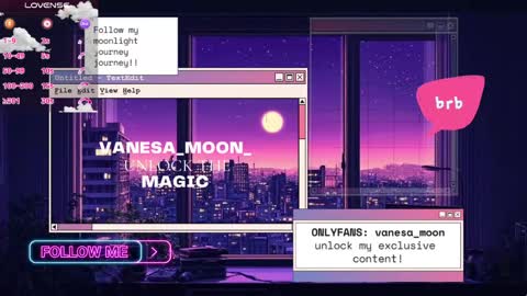 Snapshot of vanesa_moon_ chatting on May 15, 11:45 pm vanesa_moon_ online show from May 15, 11:45 pm