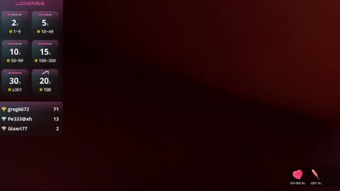 Vanessa online show from January 7, 6:14 pm