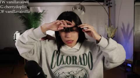 Snapshot of vanilla_velvet chatting on December 1, 11:10 pm Annabet online show from December 1, 11:10 pm