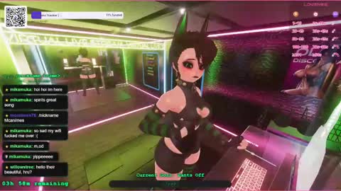 Snapshot of vannivr chatting on February 22, 3:01 am vannivr online show from February 22, 3:01 am