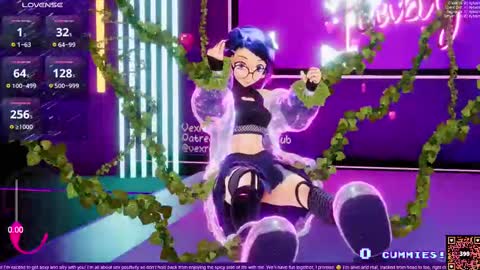 Snapshot of vexruby chatting on October 5, 12:09 am Vex Ruby online show from October 5, 12:09 am