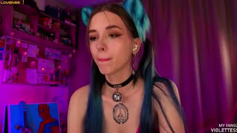 Snapshot of violettesss chatting on April 23, 3:36 pm Vi Best on my Fansly online show from April 23, 3:36 pm