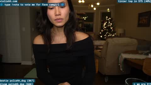 Snapshot of violishh chatting on December 29, 11:08 pm follow me on twitter violishh and ig violishh online show from December 29, 11:08 pm