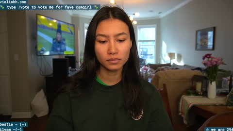 Snapshot of violishh chatting on January 4, 8:16 pm follow me on twitter violishh and ig violishh online show from January 4, 8:16 pm