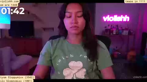 Snapshot of violishh chatting on September 10, 12:54 am follow me on twitter violishh and ig violishh online show from September 10, 12:54 am