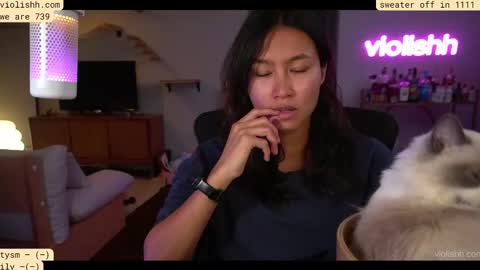 Snapshot of violishh chatting on September 14, 1:05 am follow me on twitter violishh and ig violishh online show from September 14, 1:05 am