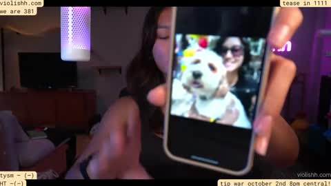 Snapshot of violishh chatting on September 30, 12:26 am follow me on twitter violishh and ig violishh online show from September 30, 12:26 am