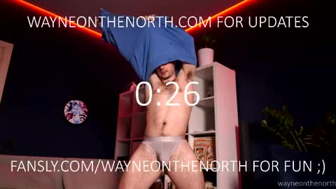 Snapshot of waynenorth chatting on May 27, 2:14 pm waynenorth online show from May 27, 2:14 pm