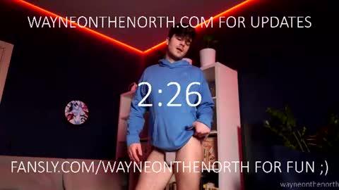 Snapshot of waynenorth chatting on July 18, 2:21 pm waynenorth online show from July 18, 2:21 pm
