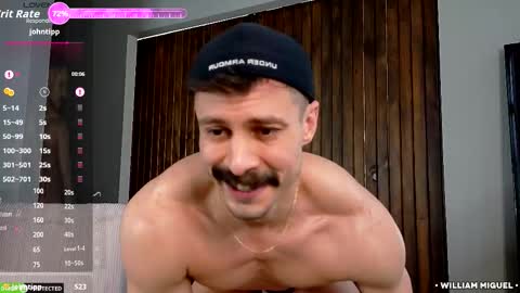 William Miguel online show from March 5, 8:38 pm