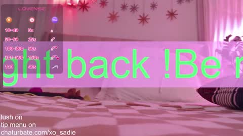 Snapshot of xo_sadie chatting on March 18, 5:10 am Xo Sadie online show from March 18, 5:10 am