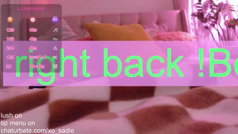 Snapshot of xo_sadie chatting on March 22, 5:22 am Xo Sadie online show from March 22, 5:22 am