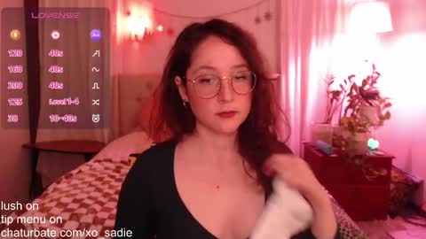 Snapshot of xo_sadie chatting on April 22, 6:27 am Xo Sadie online show from April 22, 6:27 am